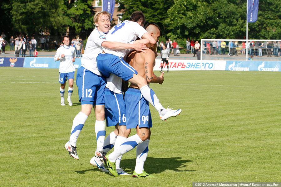 «Последний шанс»: фоторепортаж с матча «Балтика-Газовик»
