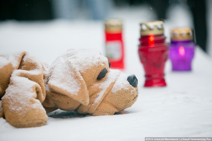 Лампады на снегу: 69-я годовщина расстрела узников концлагеря Штуттгоф