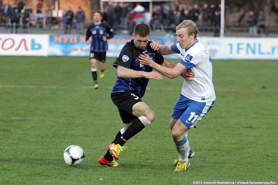 «Дырка от шины»: «Балтика» сыграла вничью с «Шинником»