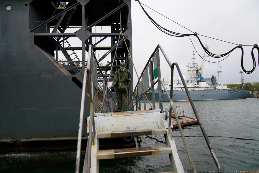 Ты не пройдешь: Балтфлот продезинфицировал от коронавируса 33-ий судоремзавод (фото)