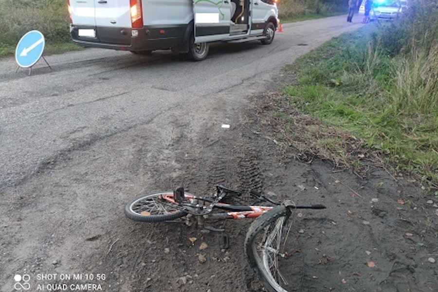 В полиции рассказали подробности ДТП с 9-летним велосипедистом