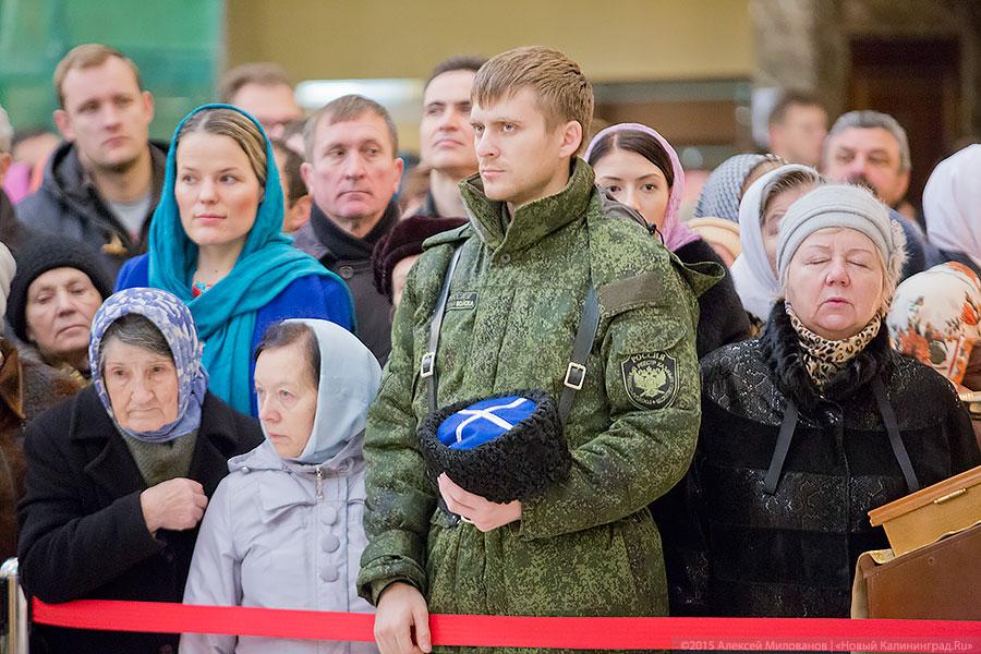 Юбилей мэра и зло одержимости: о чем патриарх Кирилл молился в Калининграде