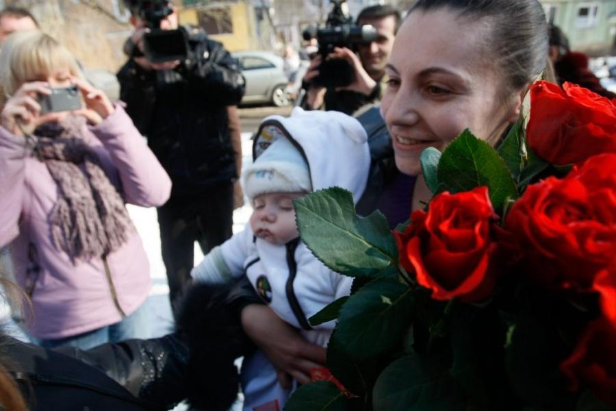 Маленький Жора вернулся домой : фоторепортаж Нового Калининград.Ru