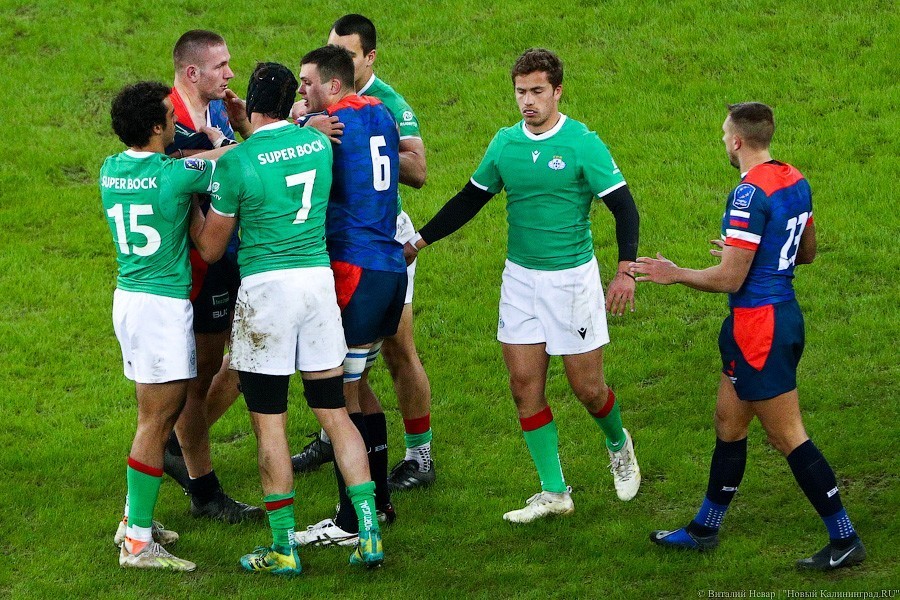 Россия — Португалия: как наши парни победили в матче Rugby Europe в Калининграде