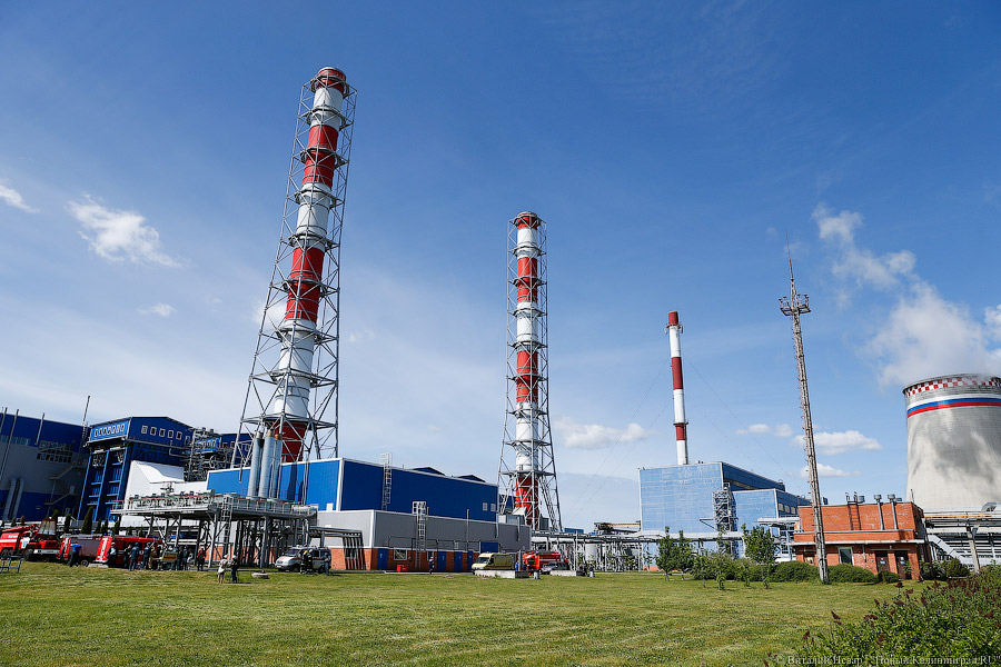 «Туши ТЭЦ»: в Калининграде прошли массовые учения МЧС