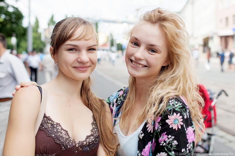 День города в лицах: опрос жителей Калининграда