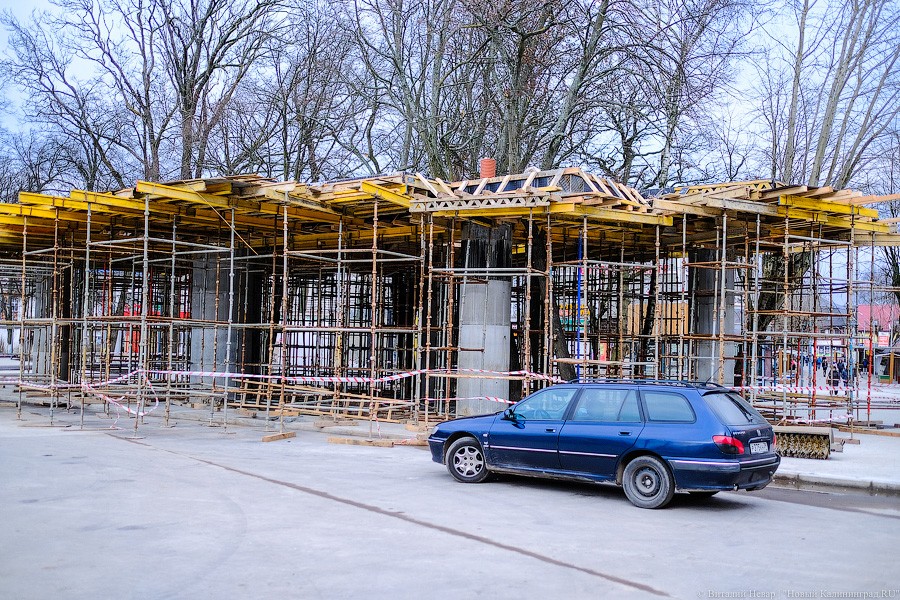 Плитка на плитке: как выглядит центр Зеленоградска во время реконструкции (фото)