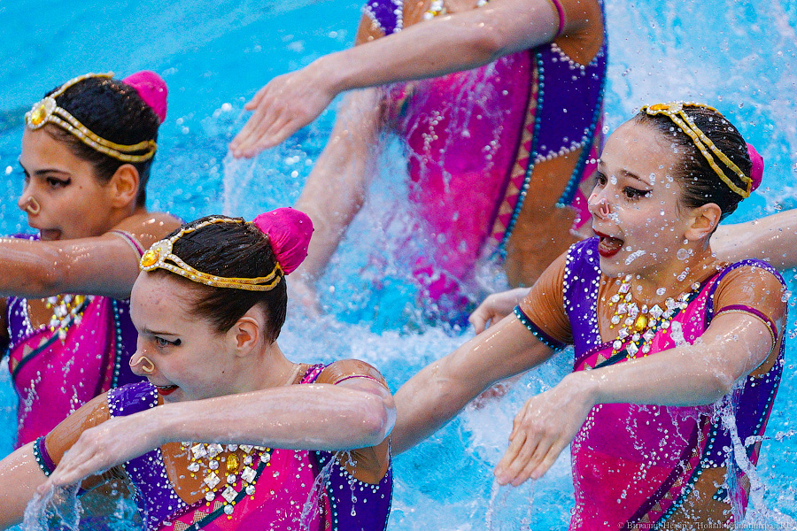 В Калининграде проходит Кубок России по синхронному плаванию. Вот как это выглядит (фото)