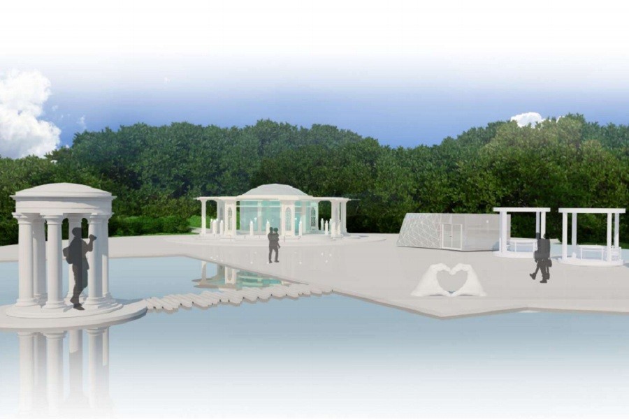 Скриншот одной из архитектурных концепций с сайта администрации Балтийского ГО