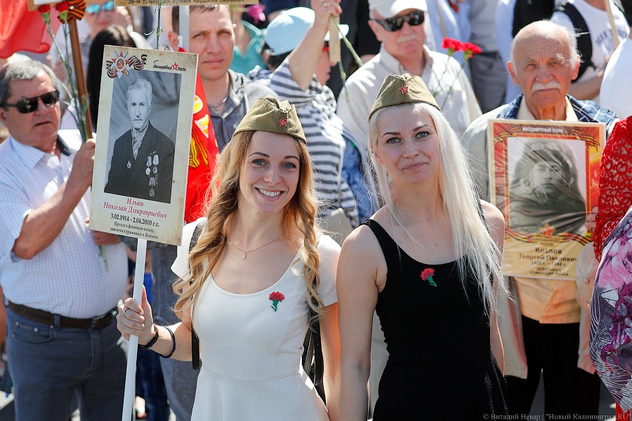 Ради мира на земле: шествие «Бессмертного полка» в Калининграде (фото)