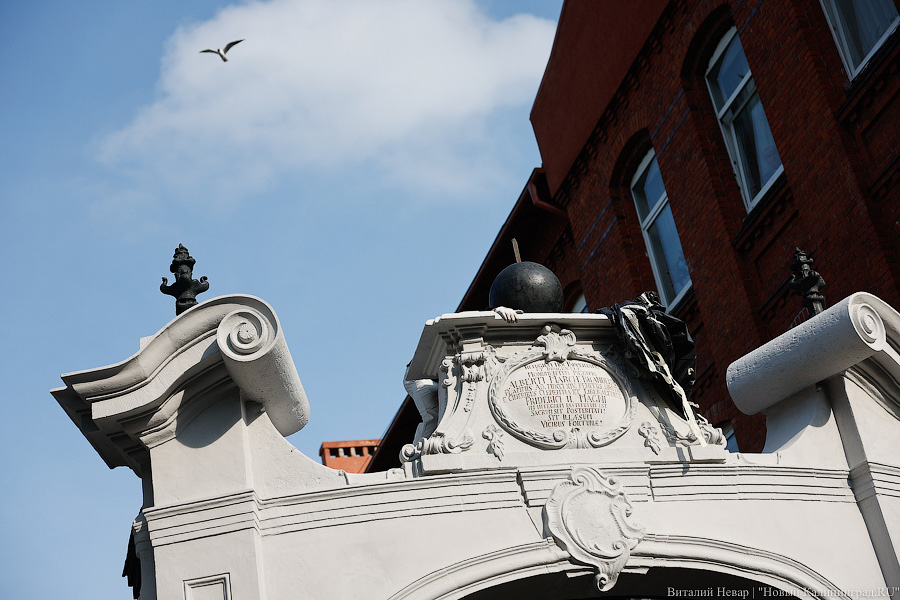 Третья жизнь: в Калининграде отреставрировали арку Лёбенихтского госпиталя (фото)