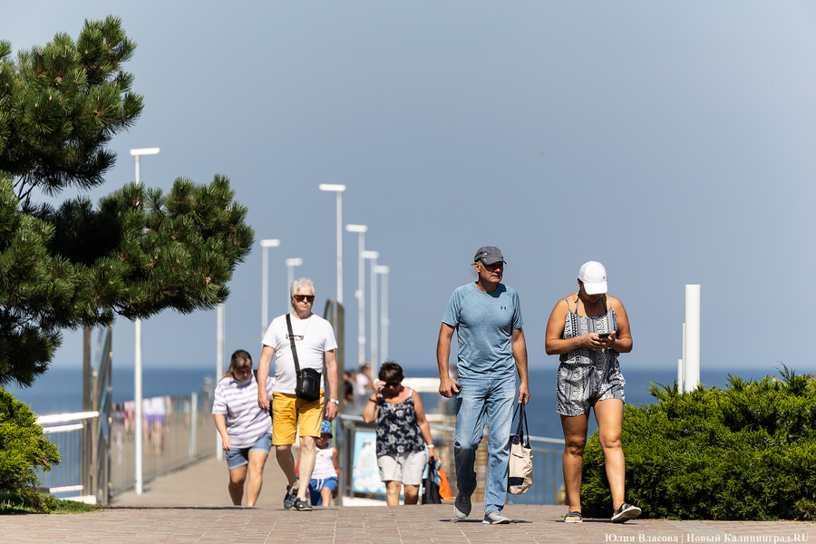 Опалённые солнцем: что происходит в Зеленоградске в рекордную жару (фото)