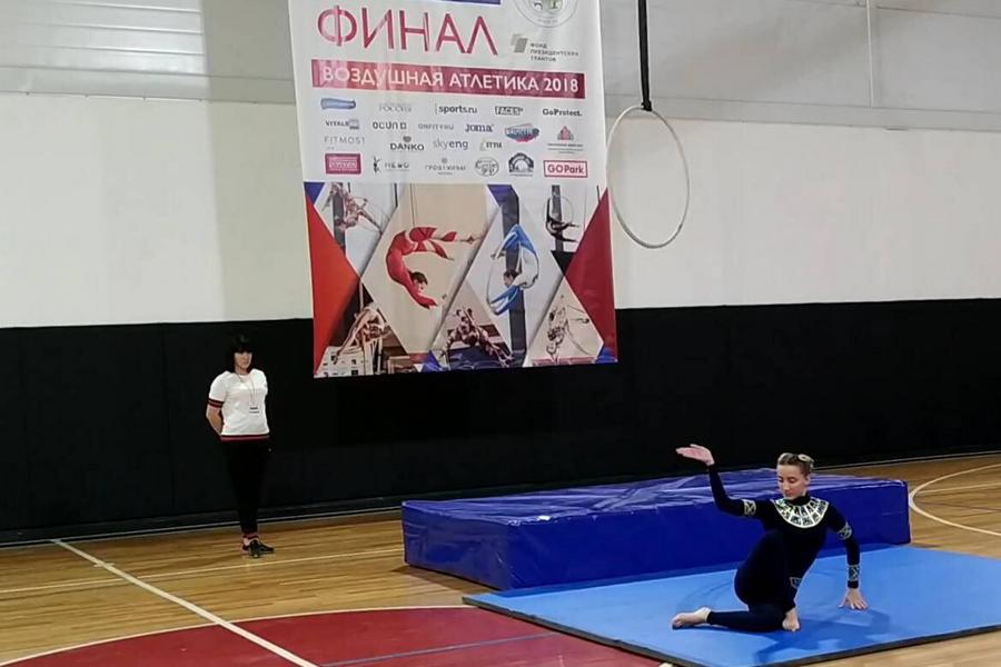 Выступление Валерии Давыдовой. Фото предоставлено Валерией Самсоновой.