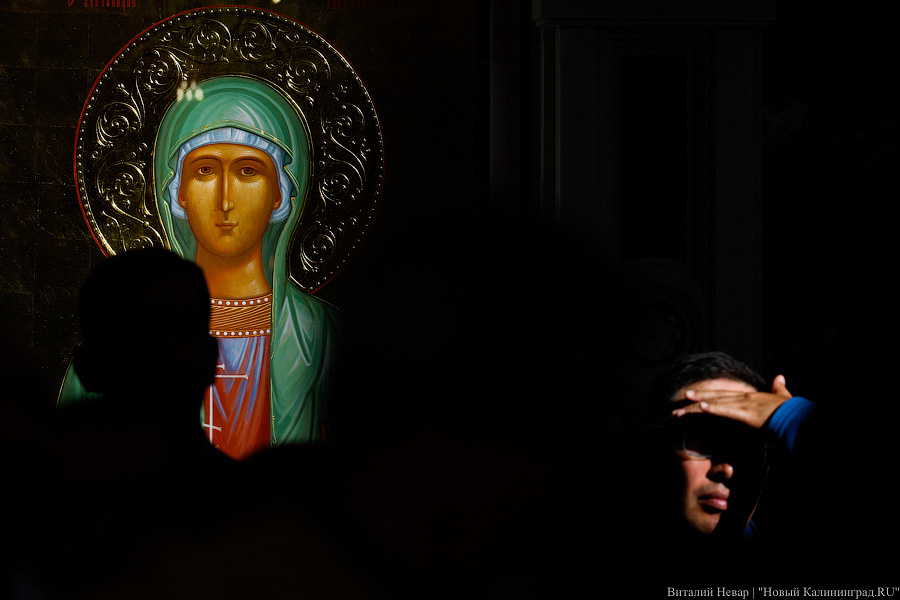 От заката до рассвета: патриарх Кирилл провёл богослужение в Калининграде (фото)