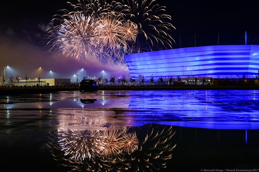 В Калининграде стартовал чемпионат фейерверков. Показываем, как это было (фото)