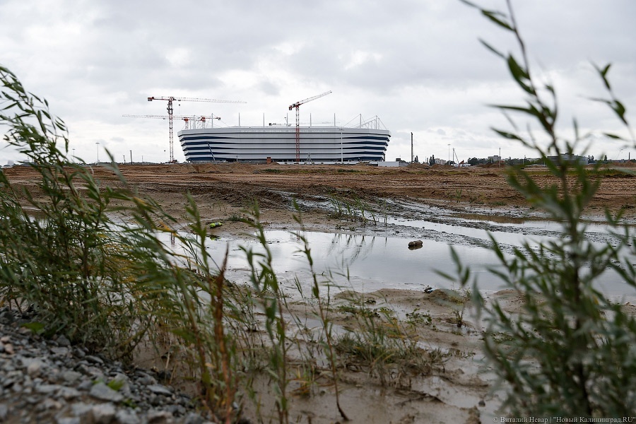 Тонкая настройка: ФИФА проинспектировала строящийся стадион в Калининграде