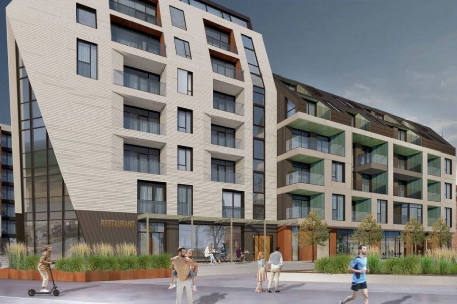 На месте недостроя «Газпрома» в Зеленоградске планируют построить семиэтажный отель (фото)