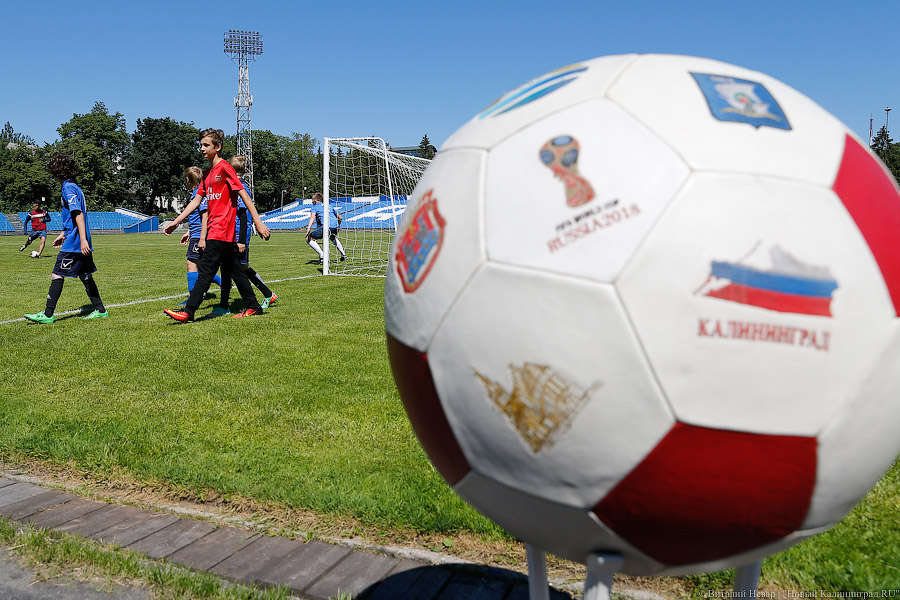 Год в свои ворота: калининградцы торжественно ждут ЧМ-2018