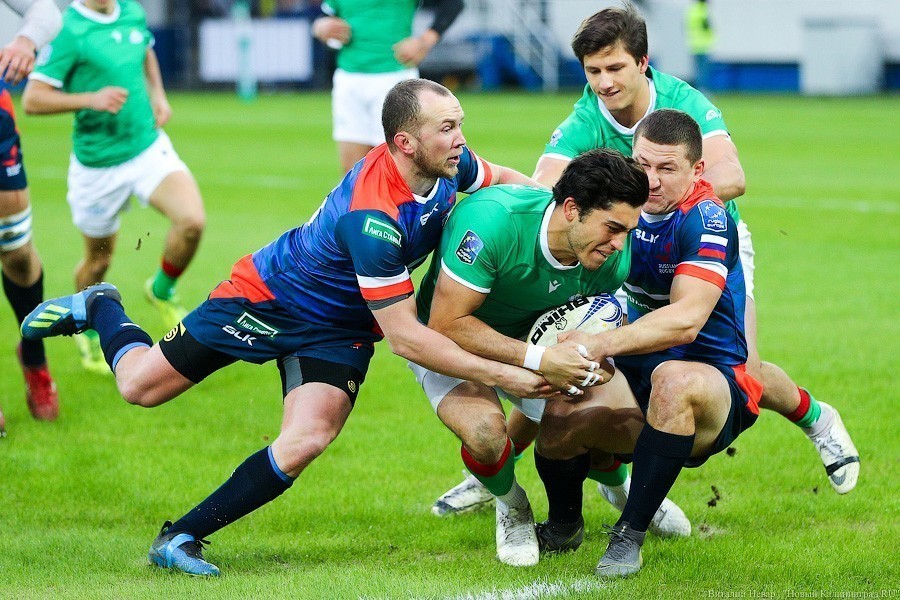 Россия — Португалия: как наши парни победили в матче Rugby Europe в Калининграде