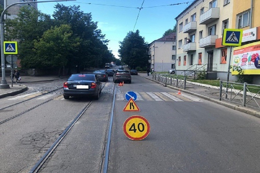 На переходе по ул. Киевской сбили 70-летнюю женщину