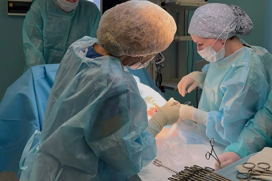 В Калининграде провели сложное кесарево сечение матери, родившей седьмого ребенка