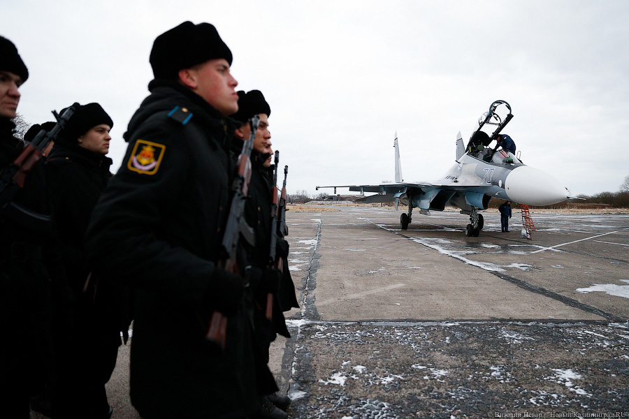 Девушки потом: Балтфлот получил новый сверхманевренный истребитель (фото)