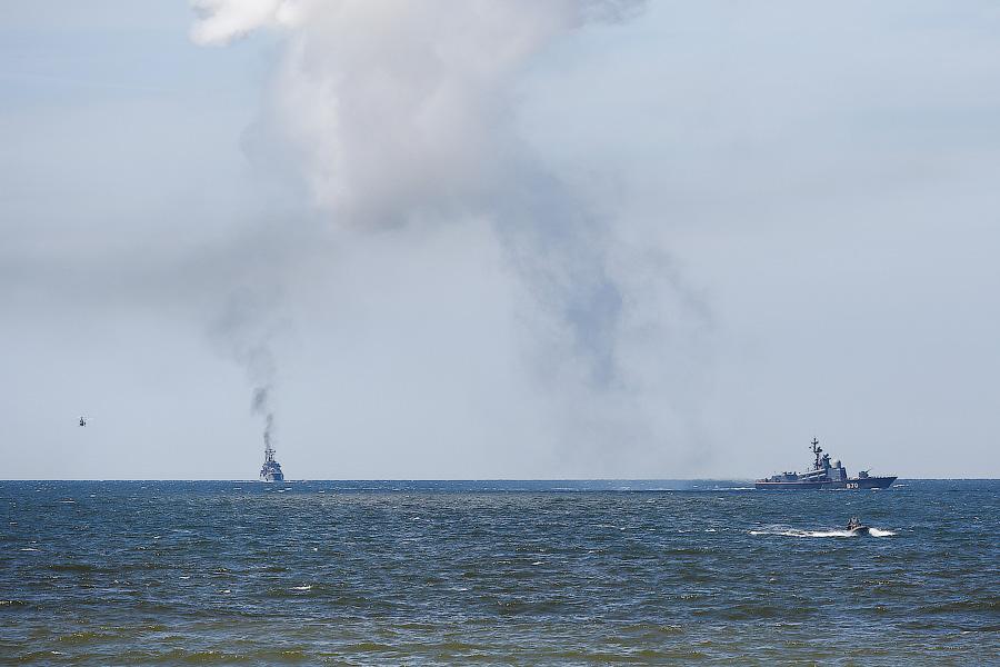 Три стихии: во время учений под Калининградом объединили силы флот, десант и авиация  