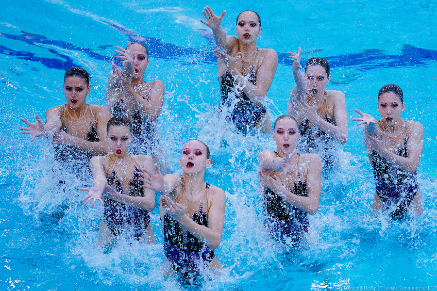 В Калининграде проходит Кубок России по синхронному плаванию. Вот как это выглядит (фото)