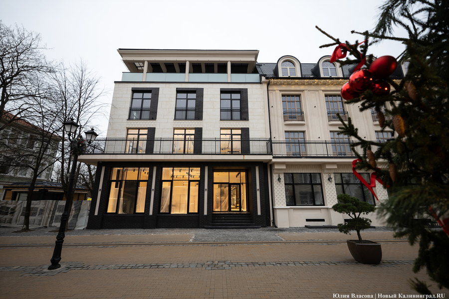 В центре Зеленоградска восстановили историческое здание «Дома звёздного неба» (фото)