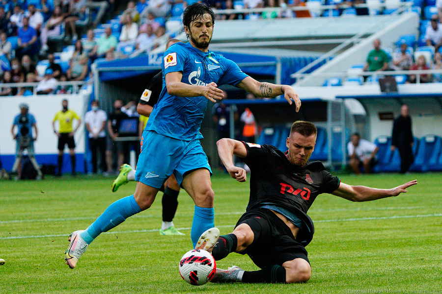 Три гола в одни ворота: как «Зенит» взял Суперкубок в Калининграде (фото)