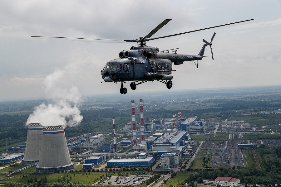 Первым делом вертолеты: генеральная репетиция «воздушного» парада над Калининградом