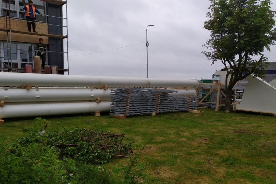 Колесо обозрения в Зеленоградске планируют установить к ноябрю (фото)