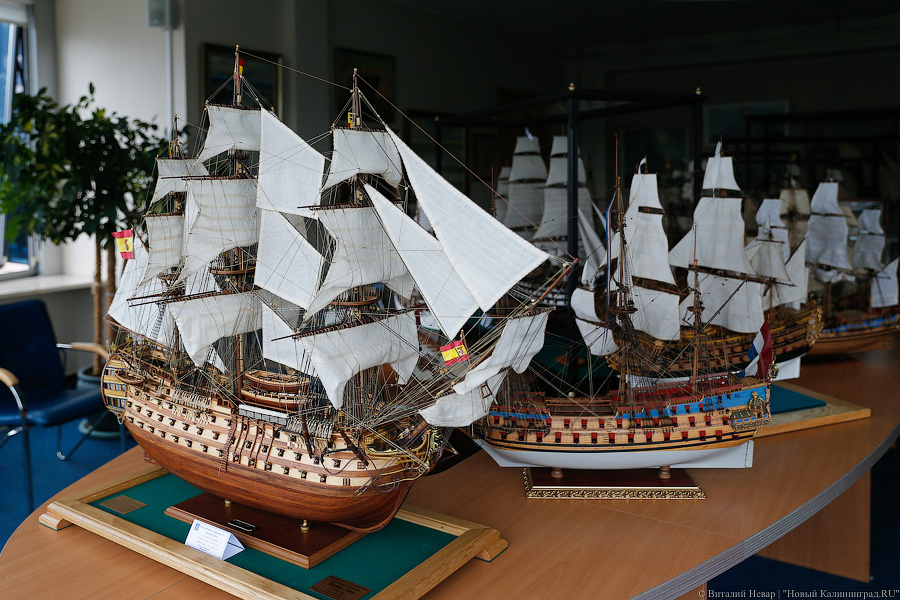 «Колумбик» в бутылке: в Калининград приехали сильнейшие судомоделисты мира