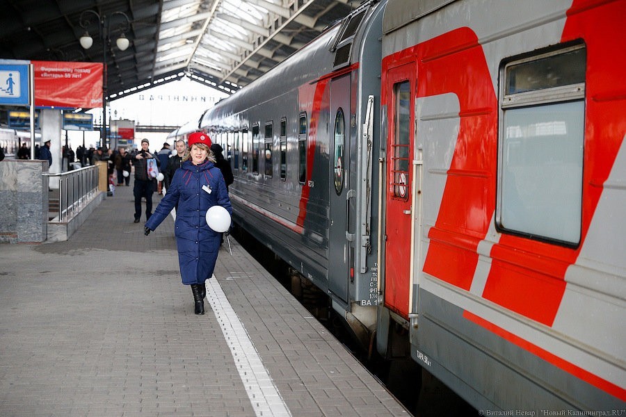 Из-за ремонта меняется расписание поезда Калининград-Санкт-Петербург