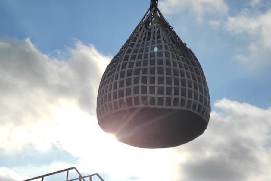 В Калининградскую область поставили первую партию цемента в мягких контейнерах