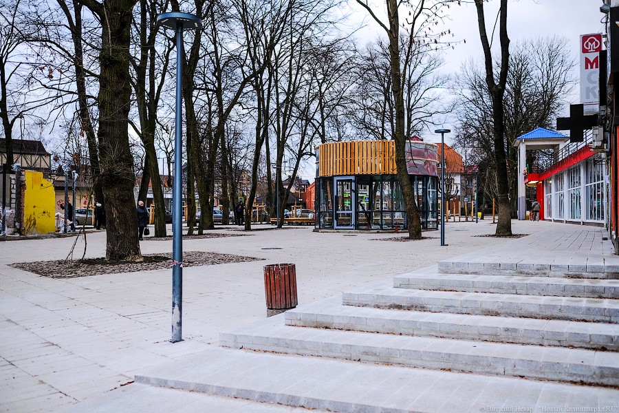 Плитка на плитке: как выглядит центр Зеленоградска во время реконструкции (фото)