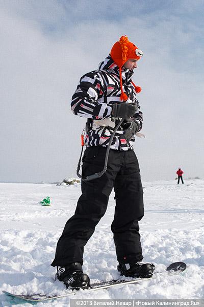 «Без тормозов»: репортаж с соревнований по сноукайтингу и айсбордингу