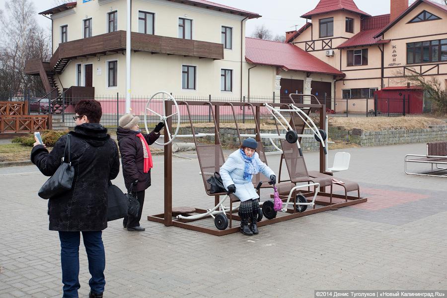 «Жим сидя, коты и обломки»: променад в Зеленоградске в туристическое межсезонье