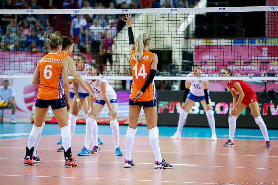 Не лучший день: российские волейболистки проиграли голландкам в трех партиях