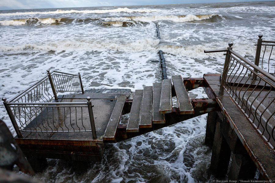 Кто здесь царь: последствия штормов на побережье (фото)