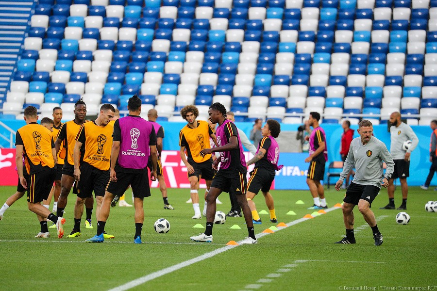 Кто из них не выйдет на поле?: предматчевая тренировка сборной Бельгии (фото)