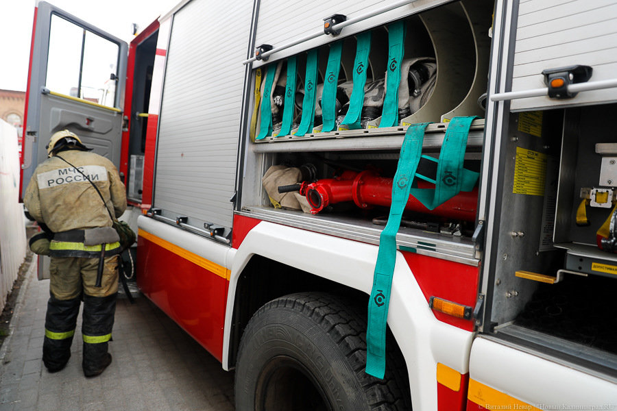 В Гурьевске 18 человек эвакуировали из-за пожара в пятиэтажке