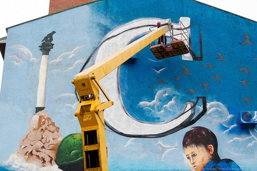 Вежливые люди и котик: судьба политического граффити о Крыме в Калининграде