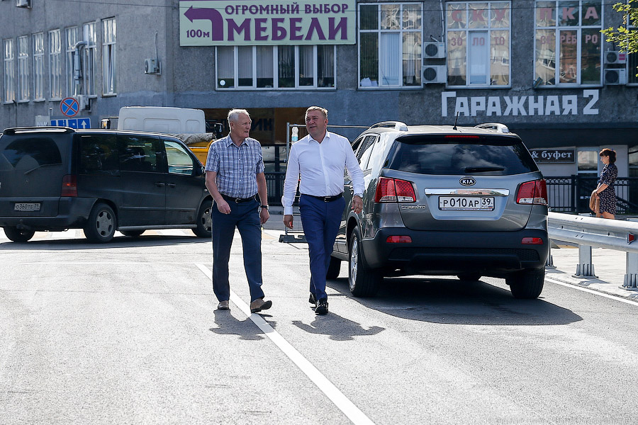 По привычной схеме: на ул. Озерова после реконструкции полностью открыли мост
