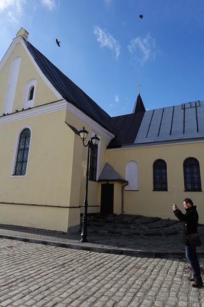 Ремонт и голуби: православный храм Святого Иоанна Предтечи в кирхе XVI века