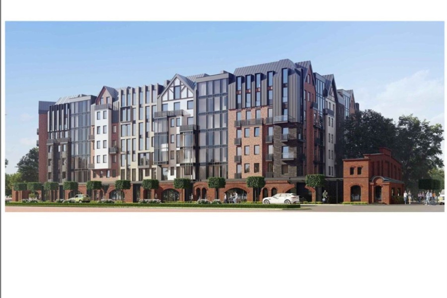 На месте довоенных зданий на пр-те Калинина планируют построить 7-этажные дома (фото)