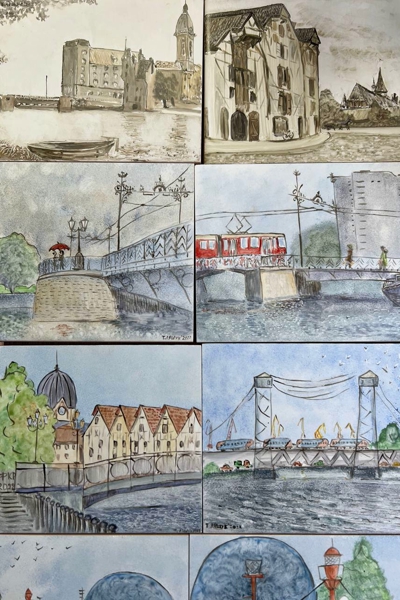 Подъезд бывшего сиротского приюта в Калининграде хотят украсить расписной плиткой (фото)