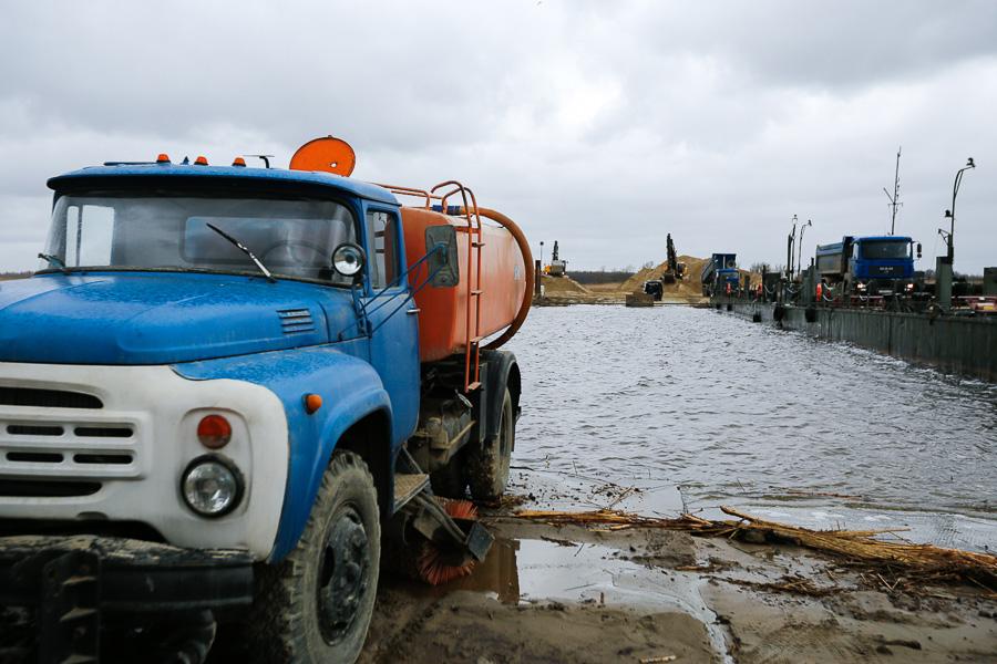 Песок и дрены: на что сейчас похожа стройплощадка будущего стадиона к ЧМ-2018 на Острове