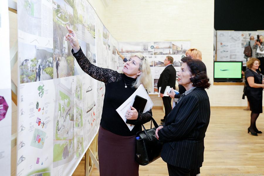 Чемпион по конкурсам: в Калининграде открылась выставка проектов «Пост-замка»