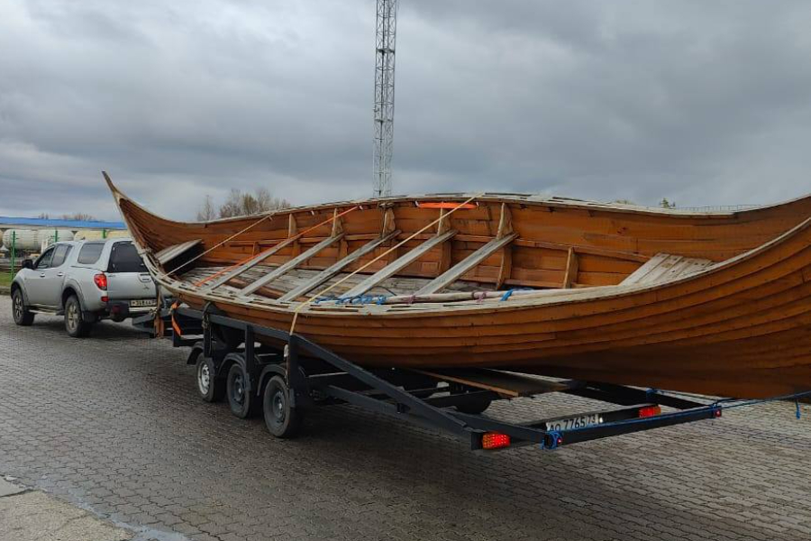 У поселения викингов «Кауп» появился новый драккар